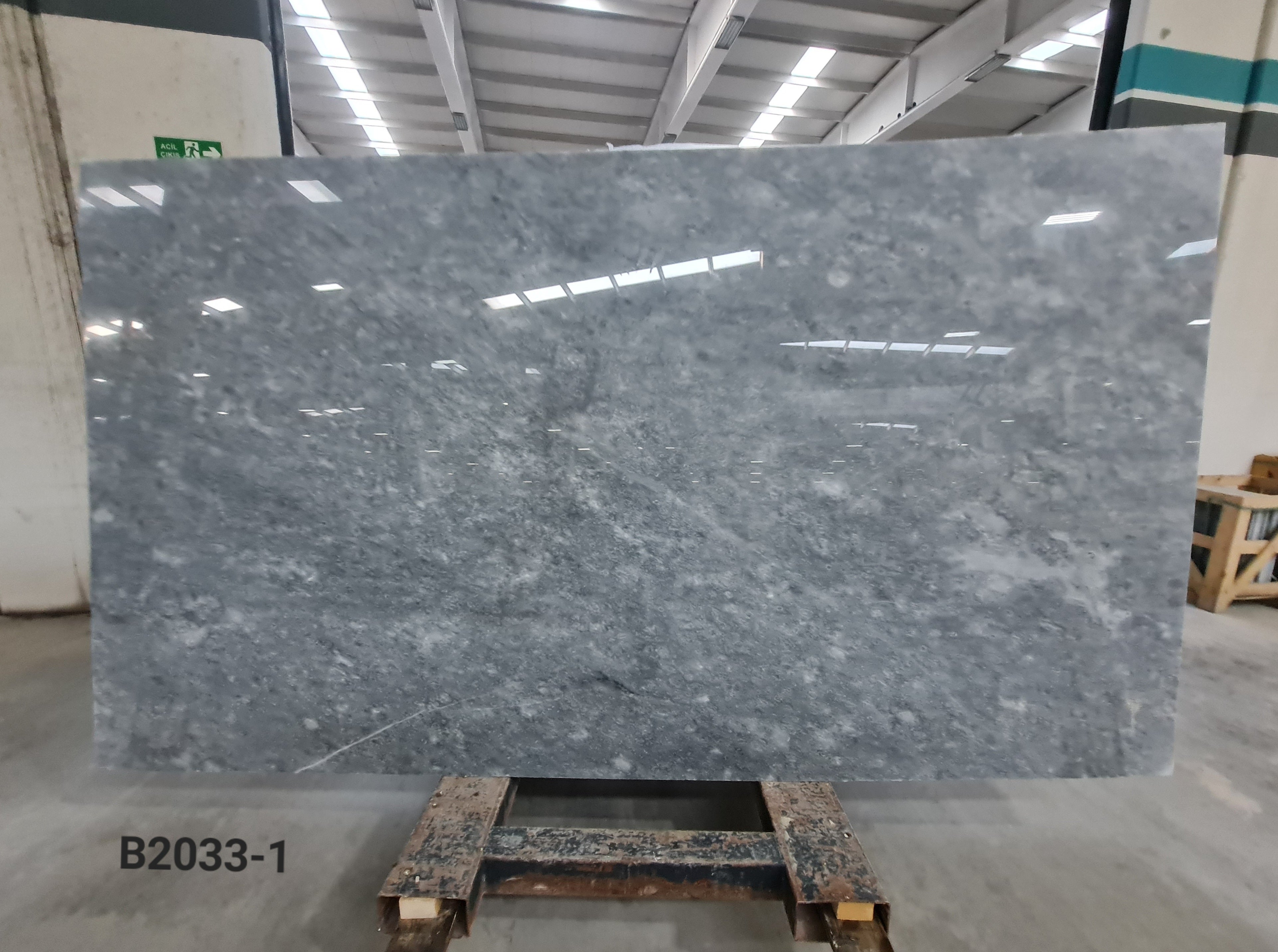 Afyon Grey polished slab