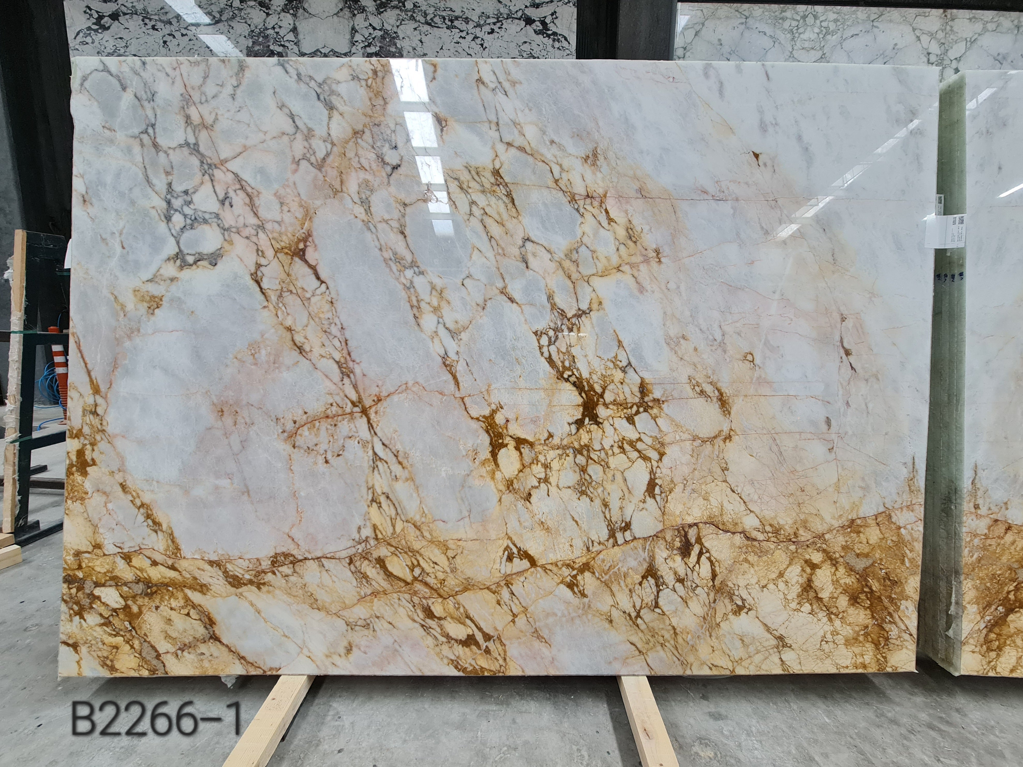Alba Dorata polished slab