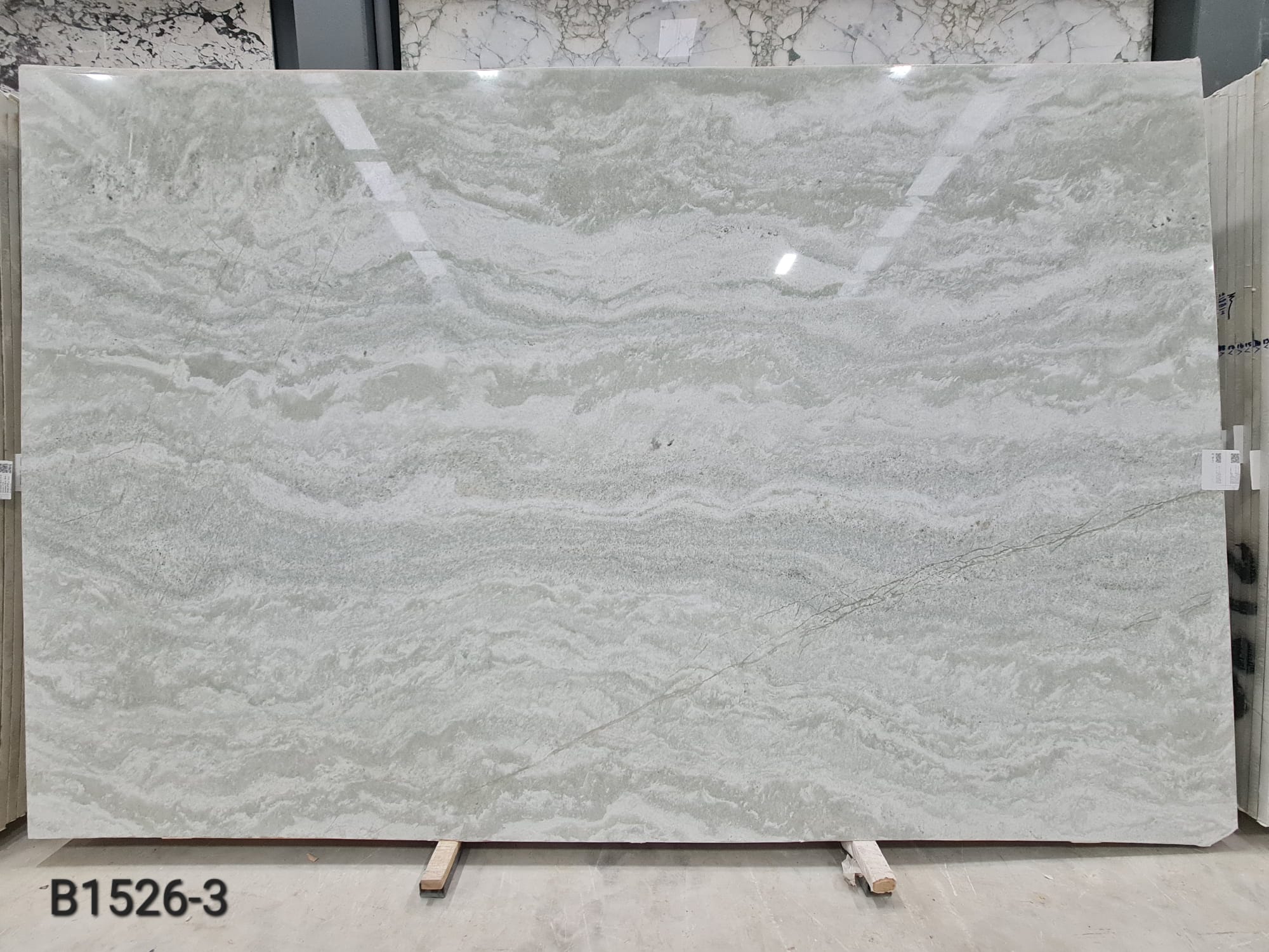 Aqua Green Polished Slabs