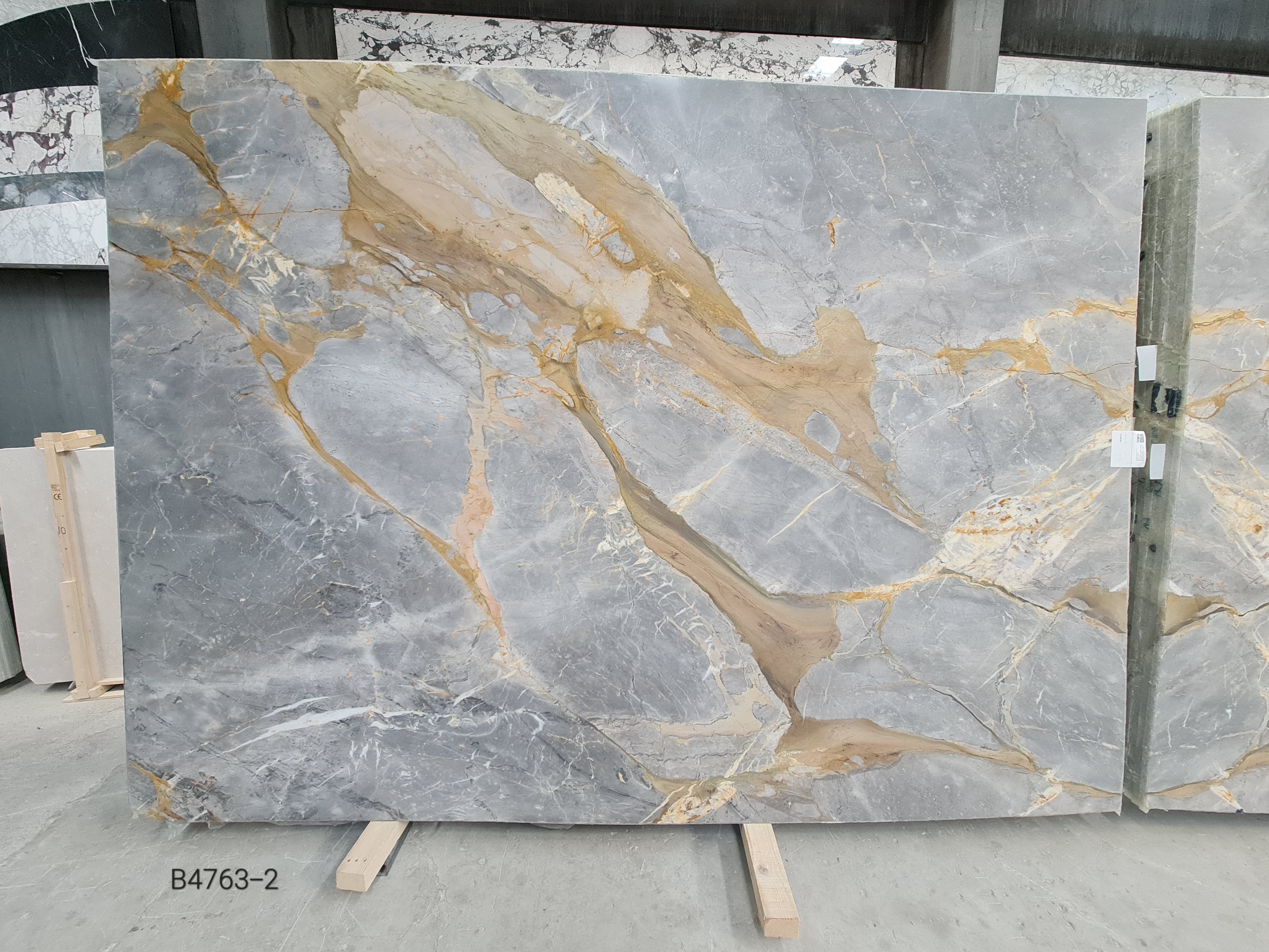 Baran Grey honed slab