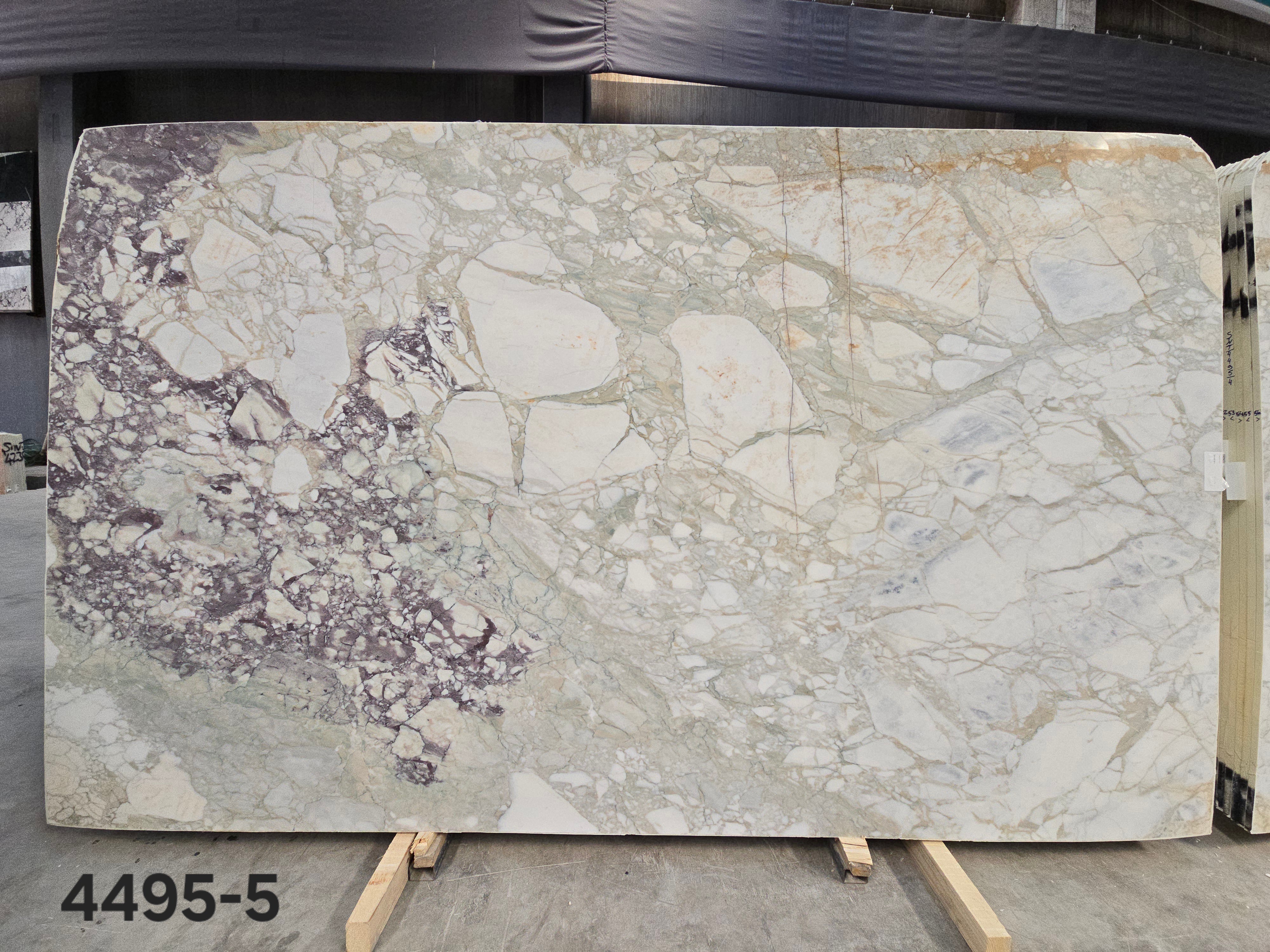 Calacatta Green honed block 8