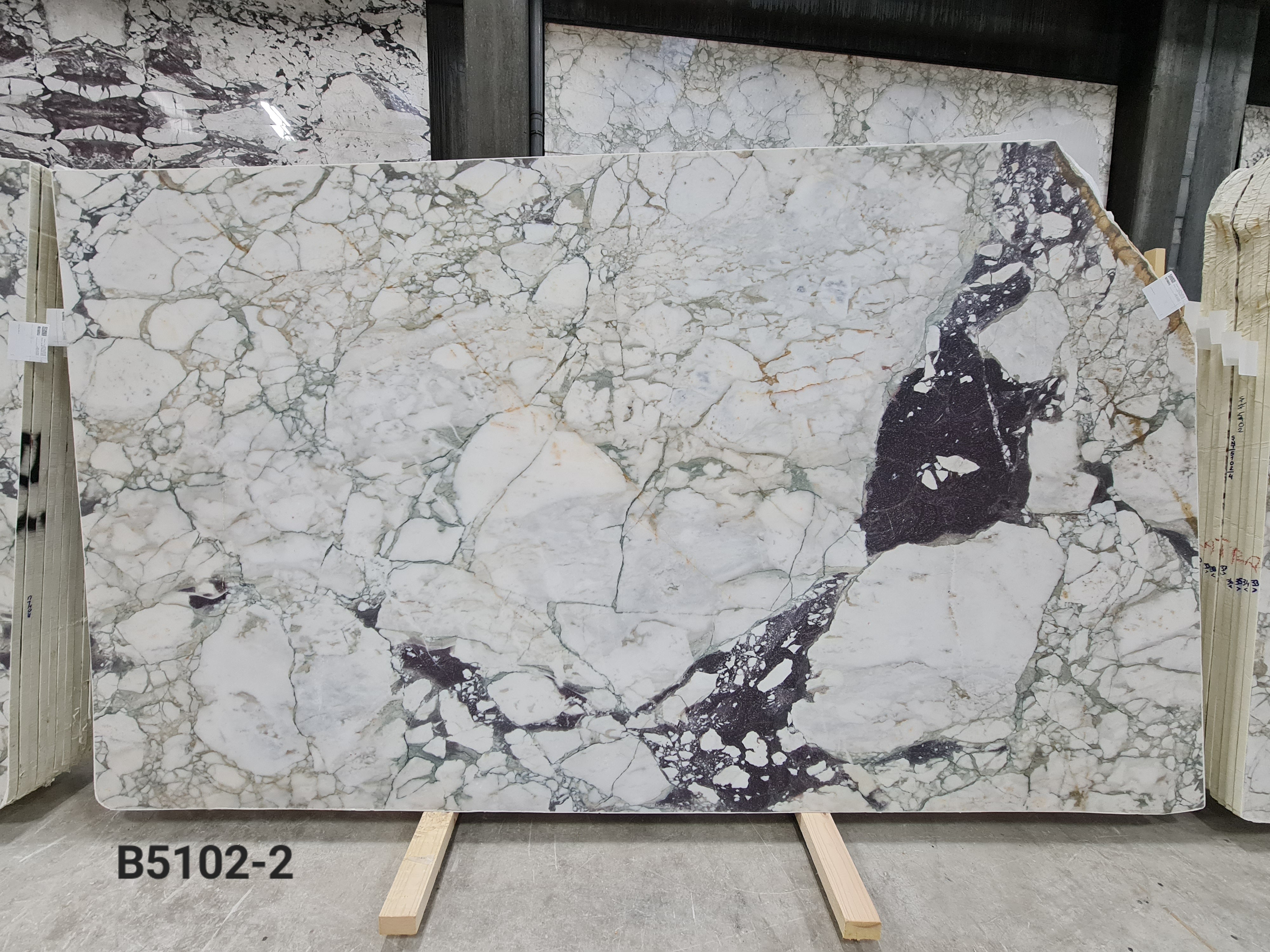 Calacatta Viola honed block 6
