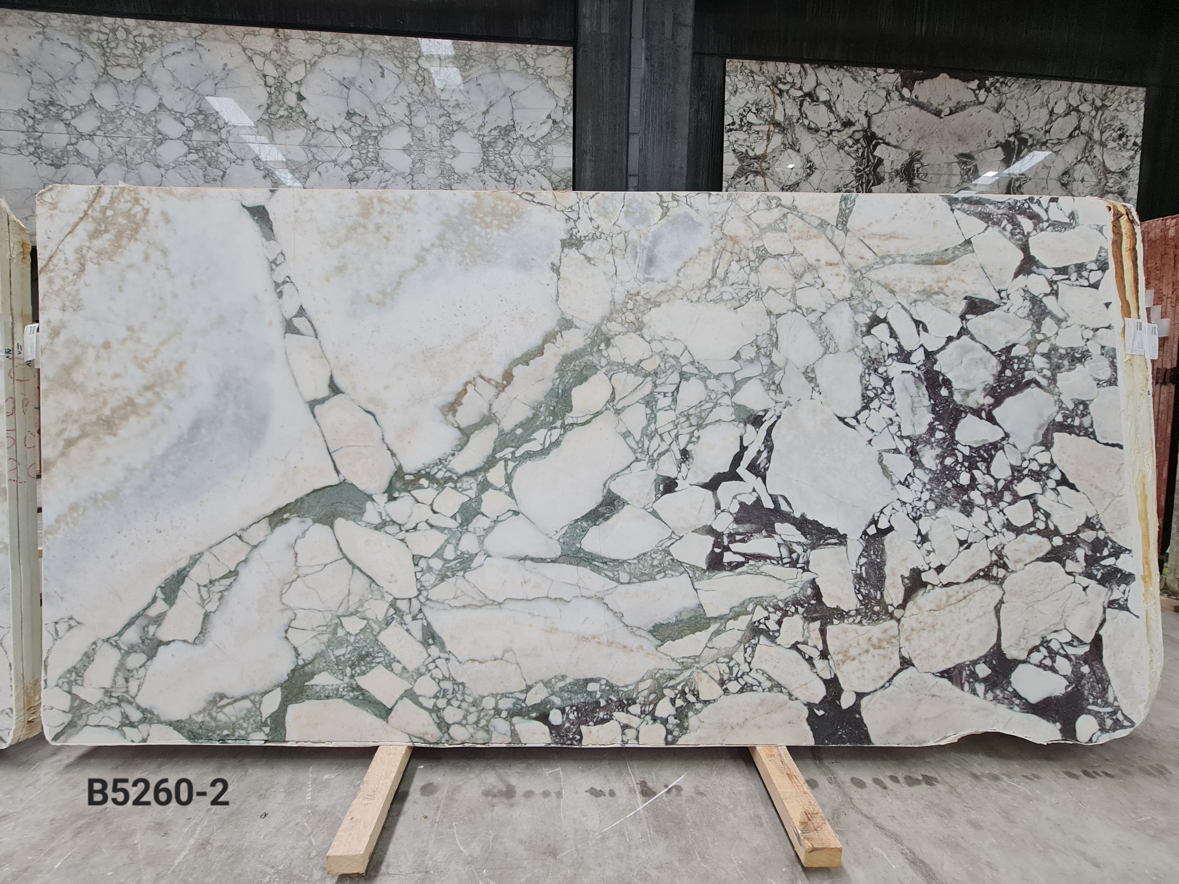 Calacatta Viola honed block 8