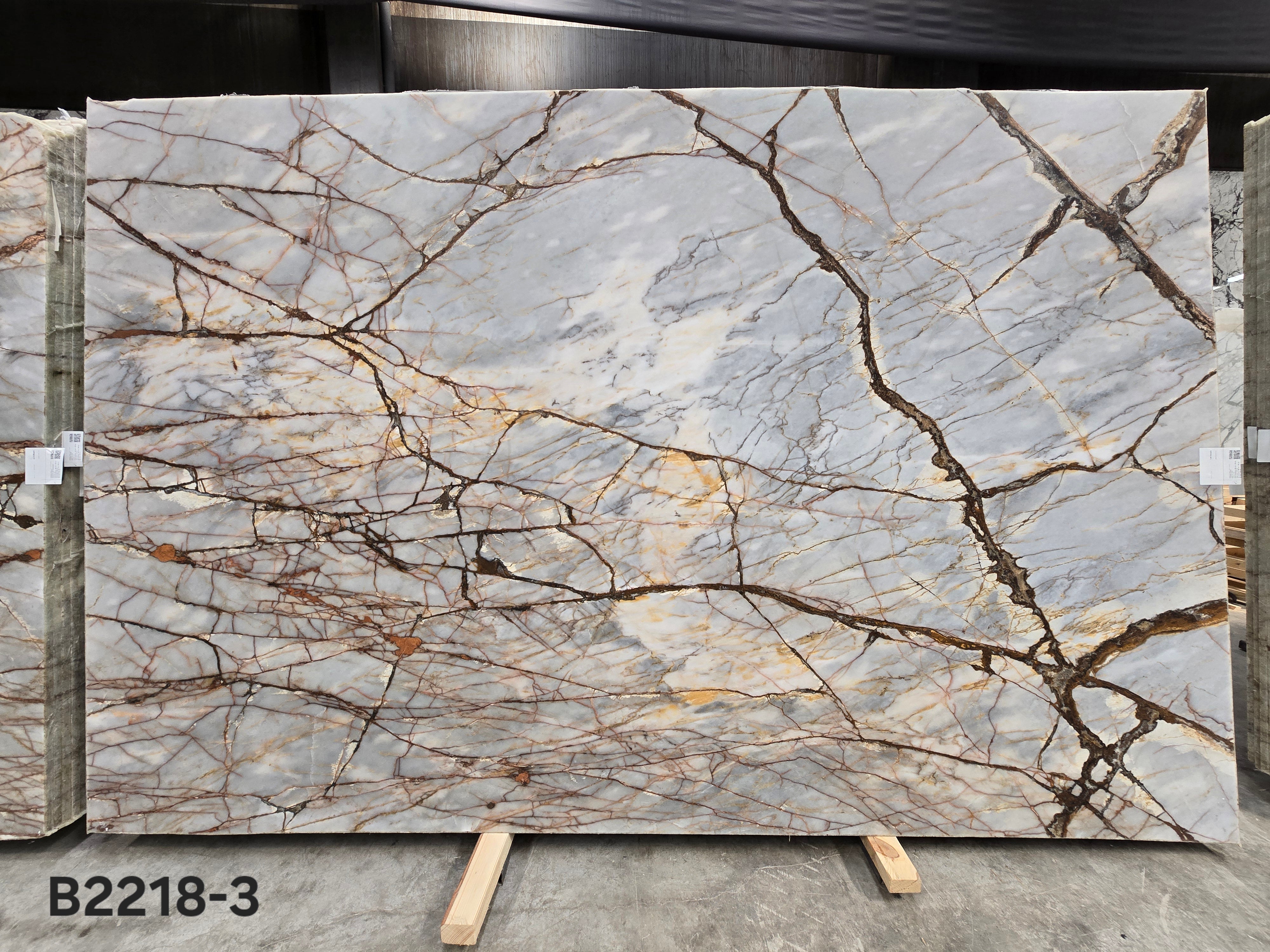 Deep River honed slab