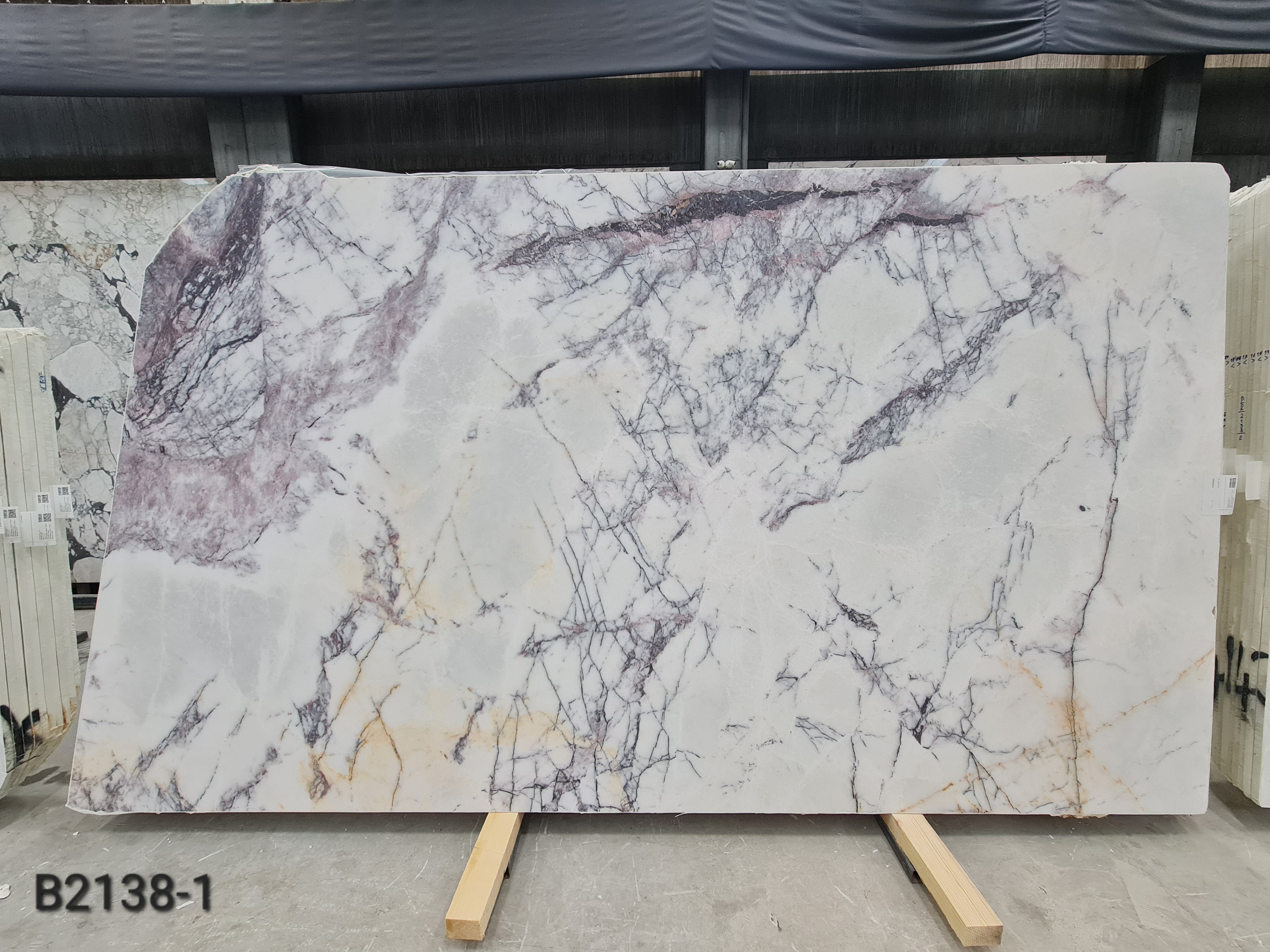 Lilac honed block 6