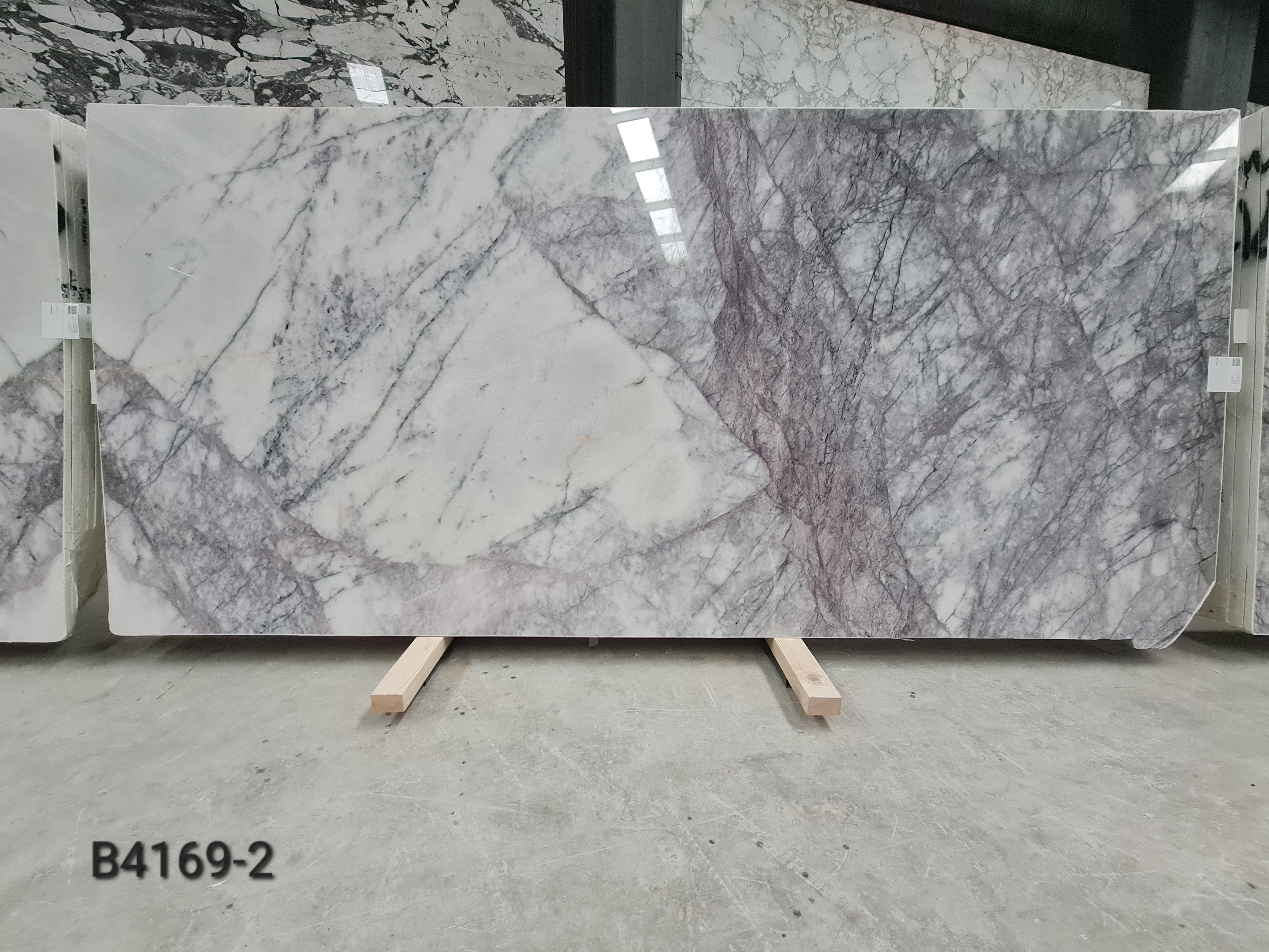 Lilac polished block 6