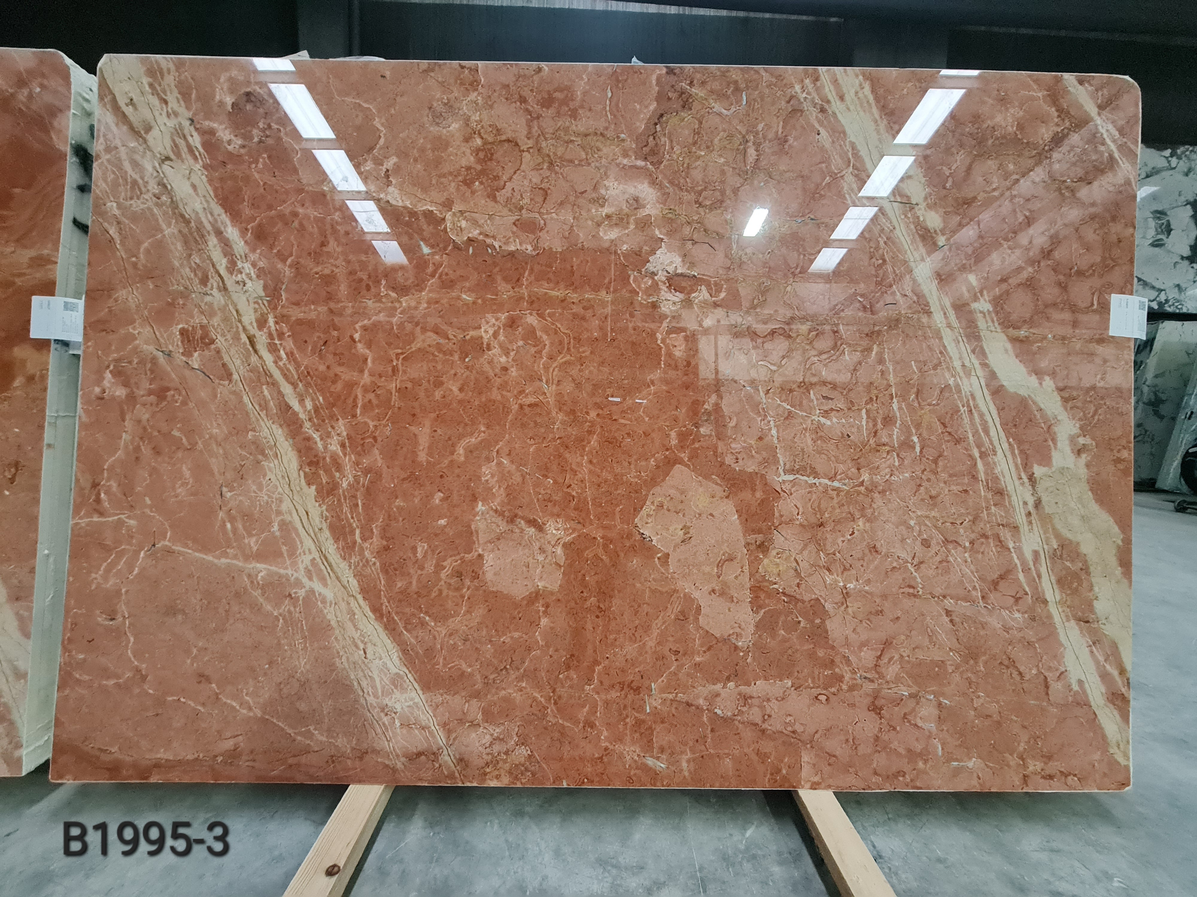 Rosa Pink polished slab