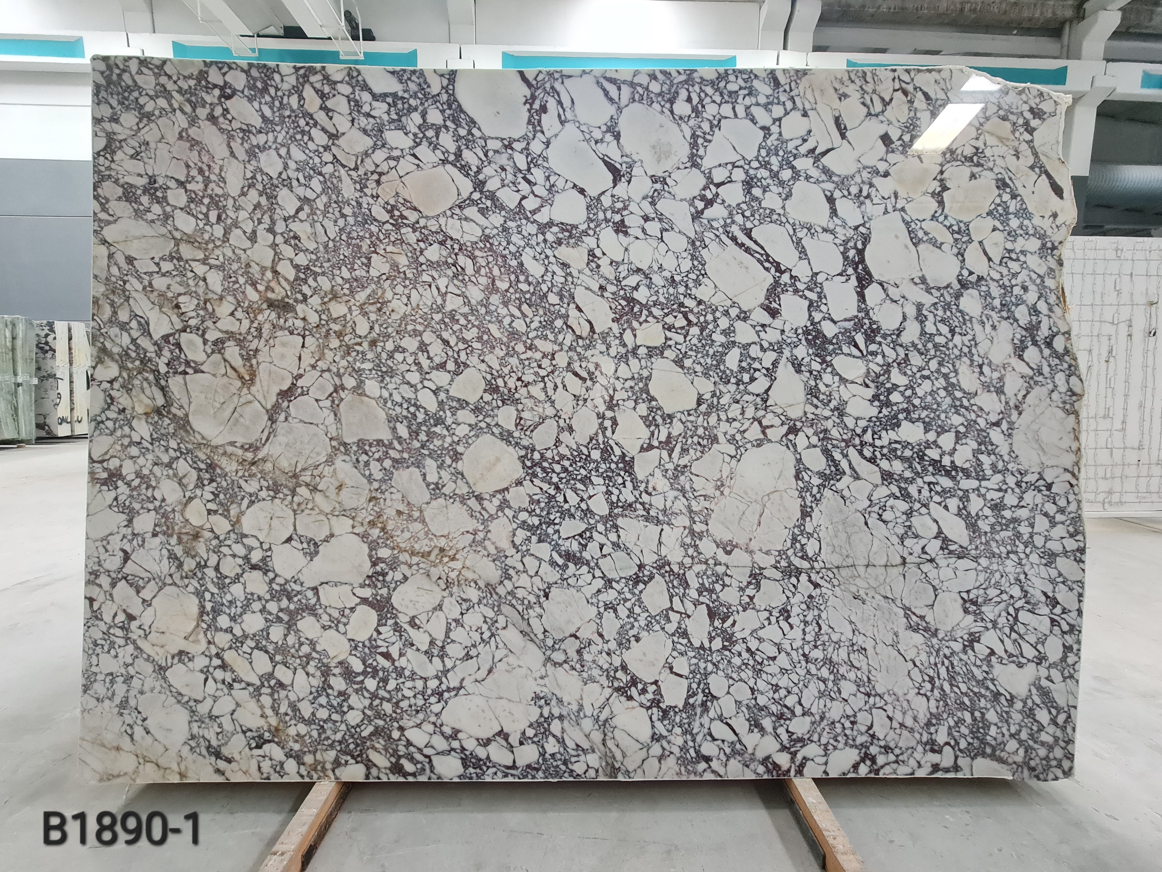 Afyon Violet polished block 2