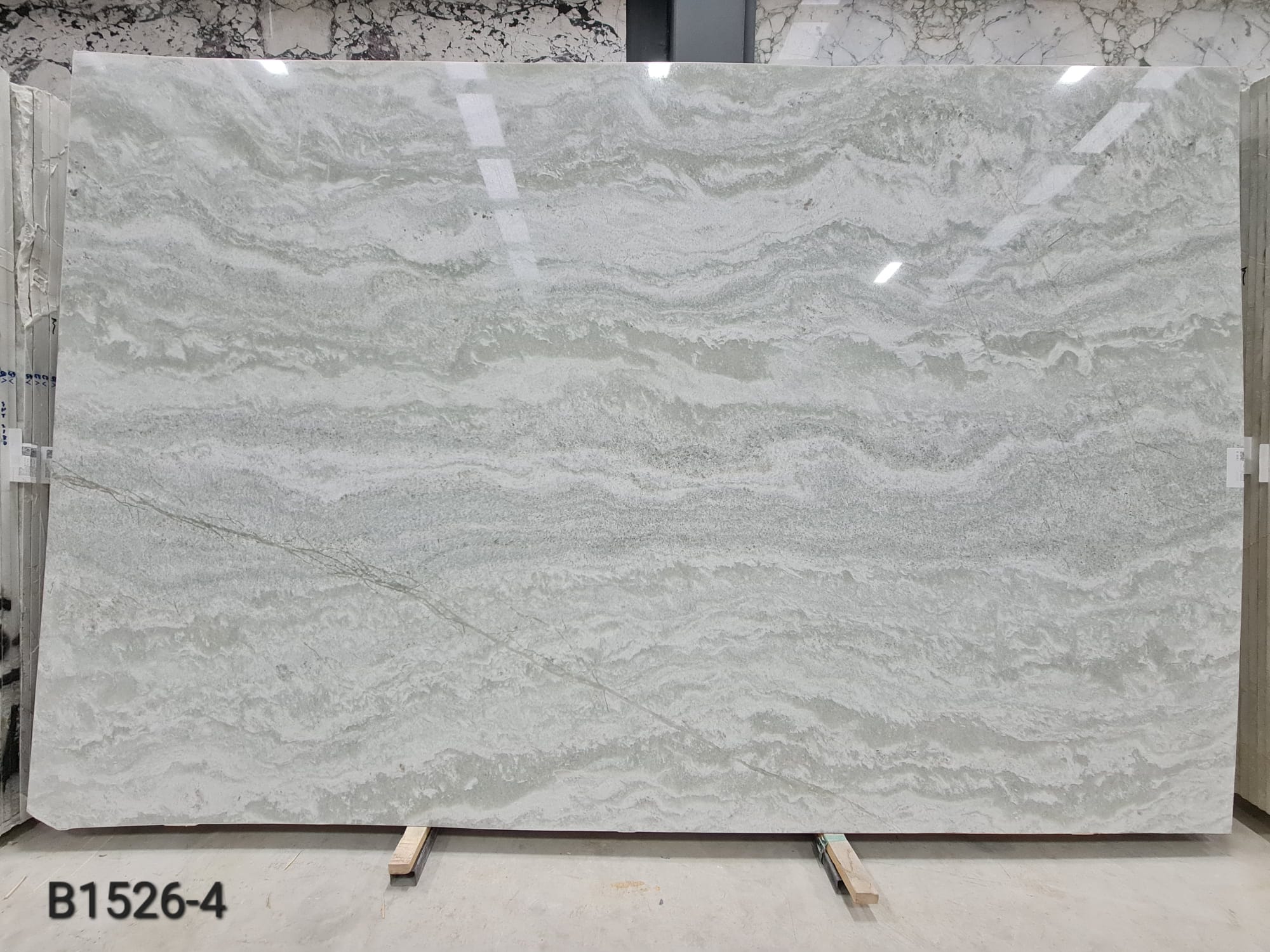 Aqua Green Polished Slabs