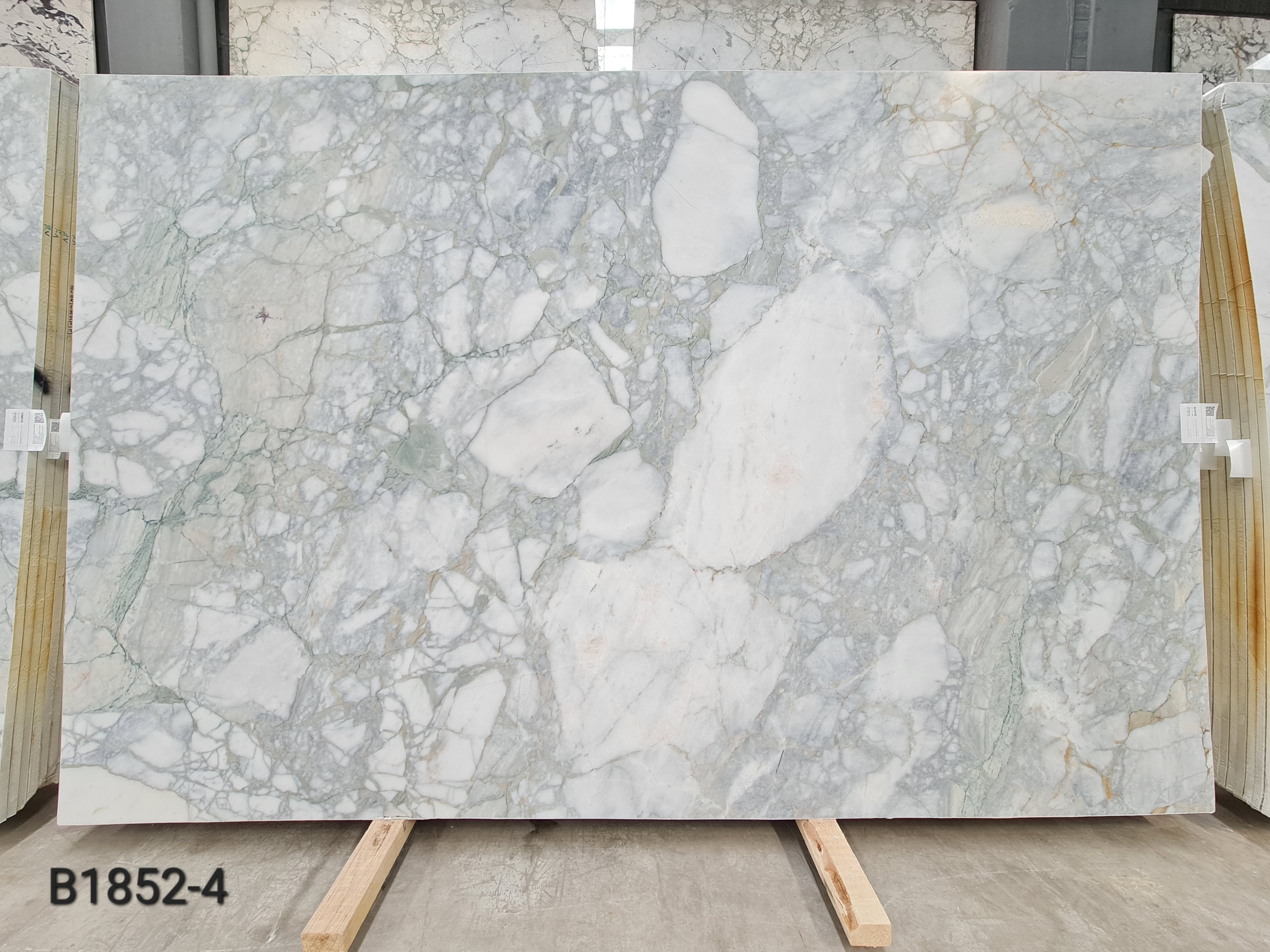 Calacatta Green honed slab