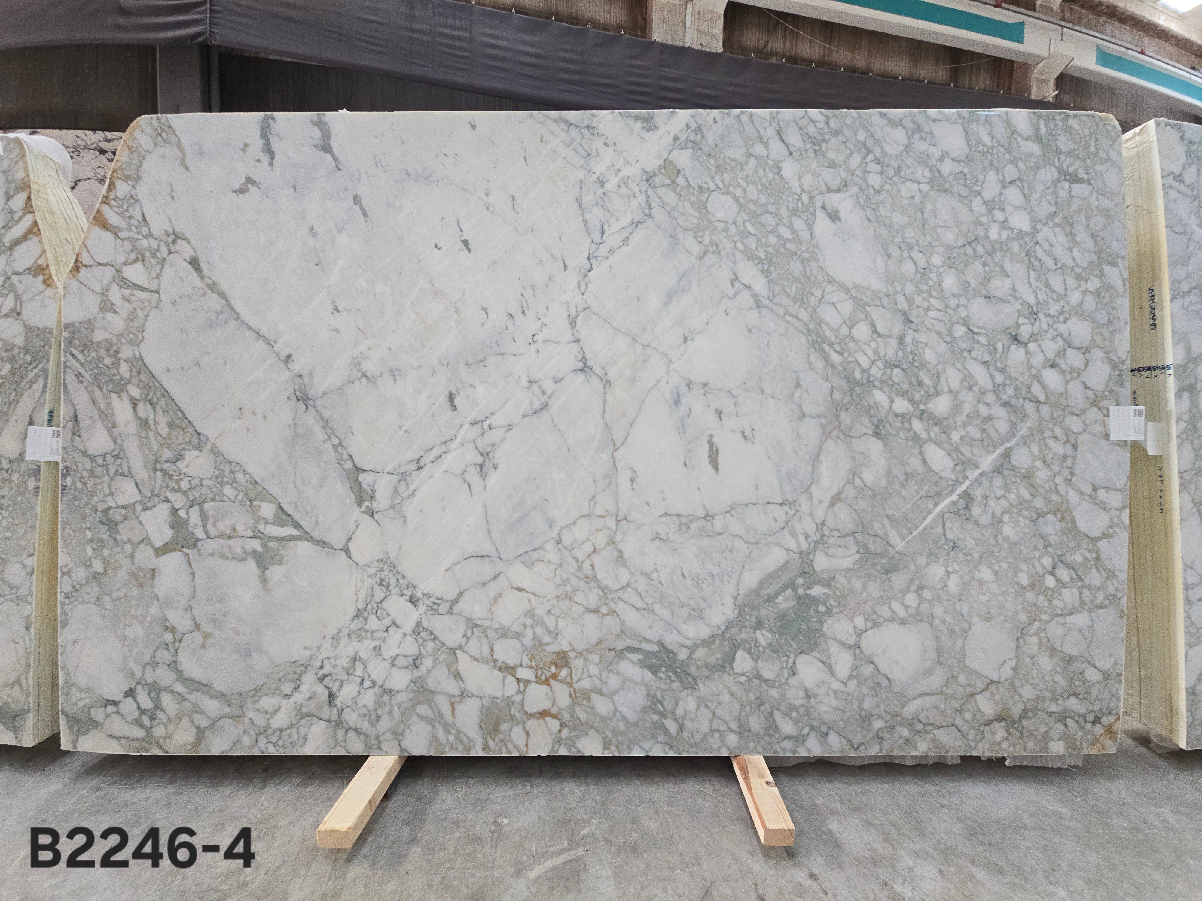 Calacatta Green honed block 6