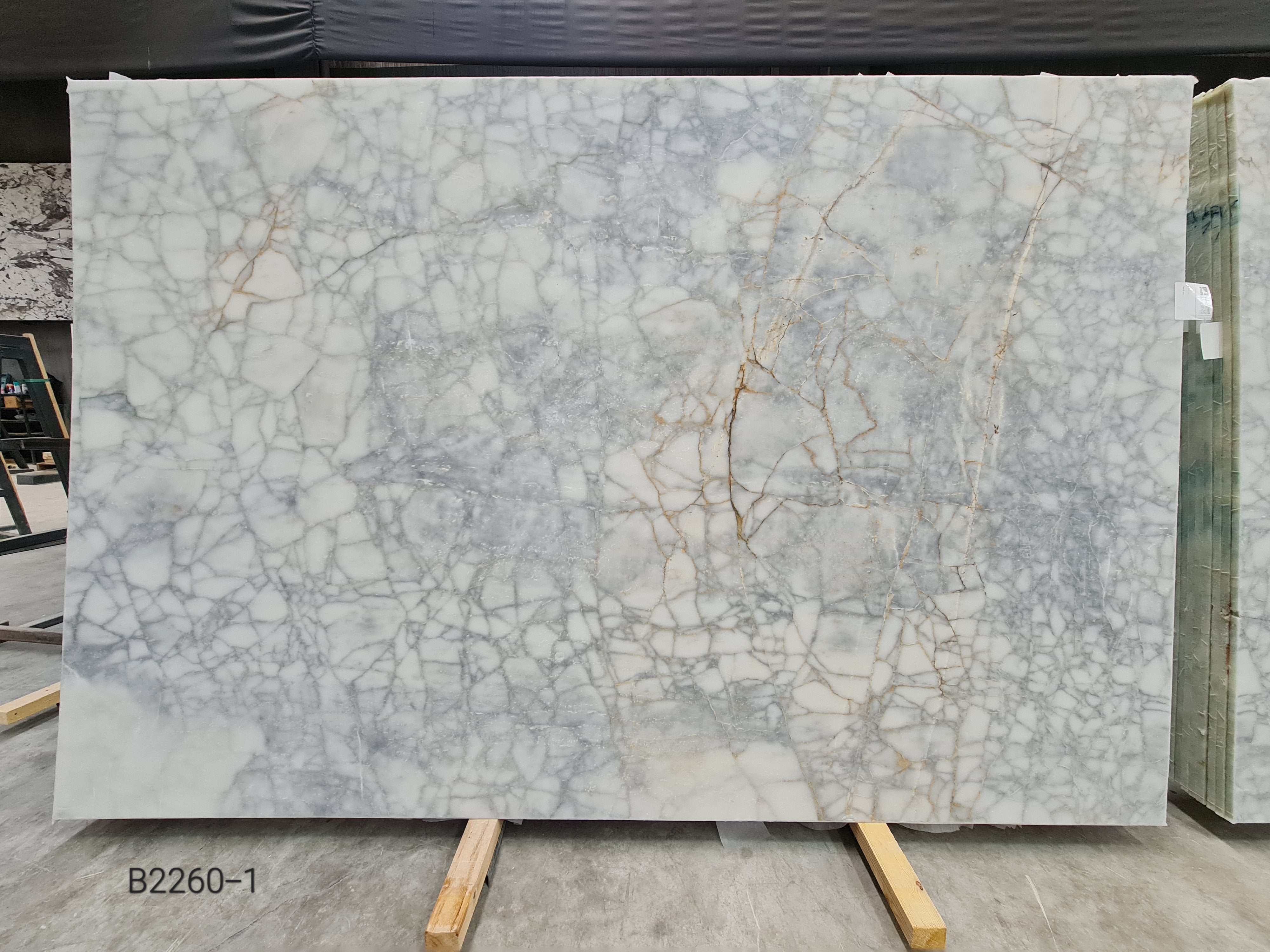 Calacatta Venato honed block 2