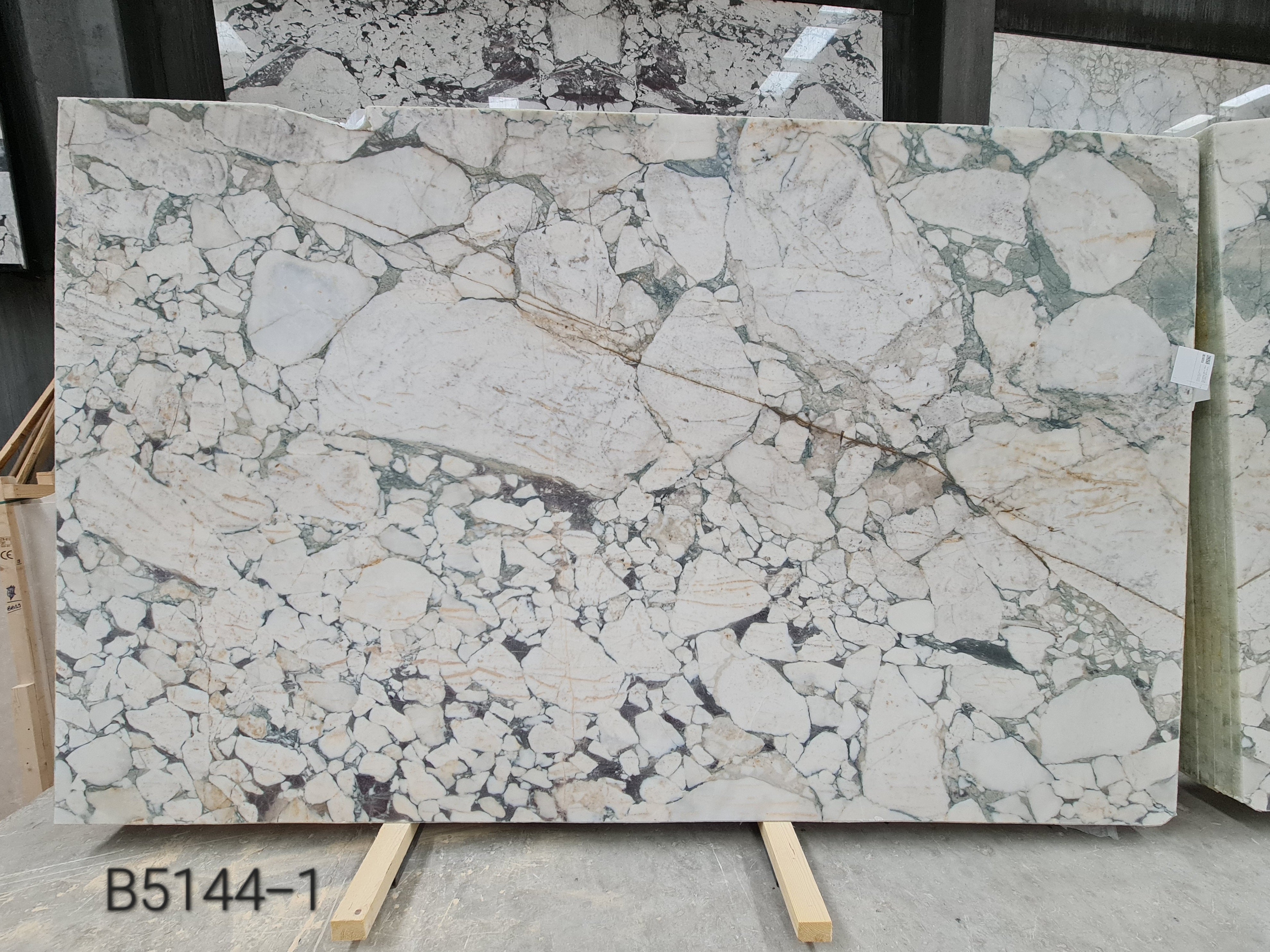 Calacatta Viola honed block 7