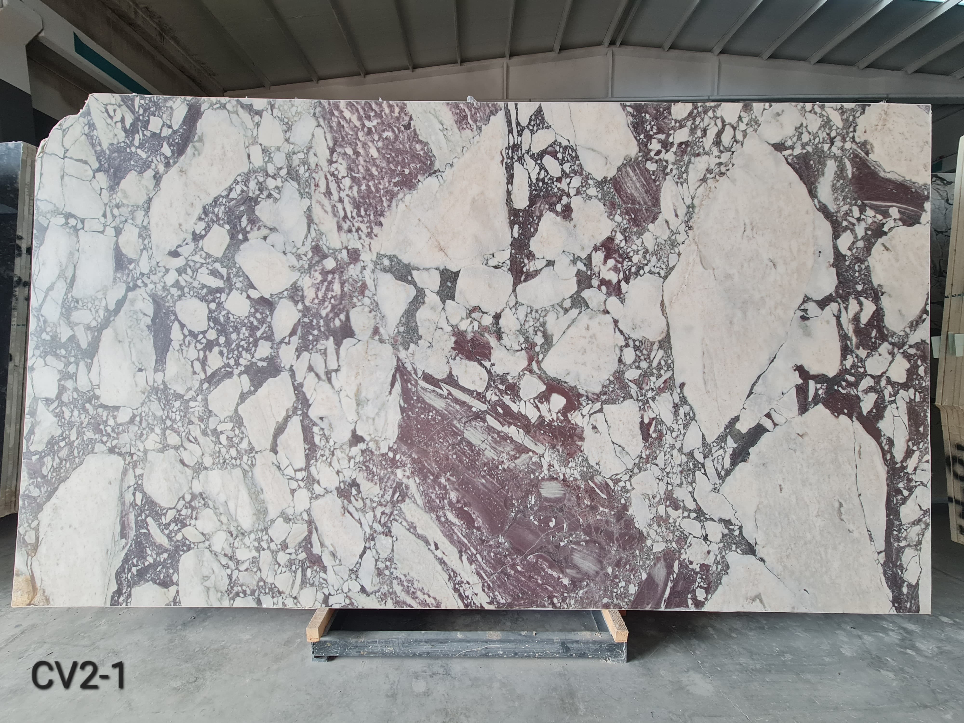 Calacatta Viola High honed slab