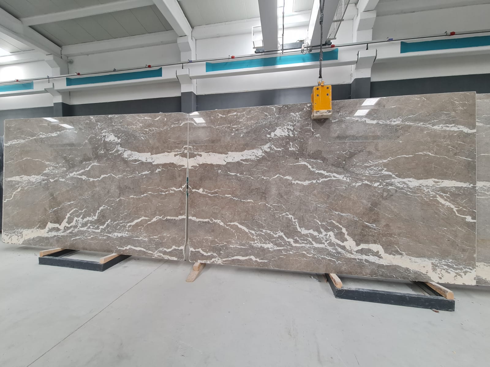 Dove Grey polished slab