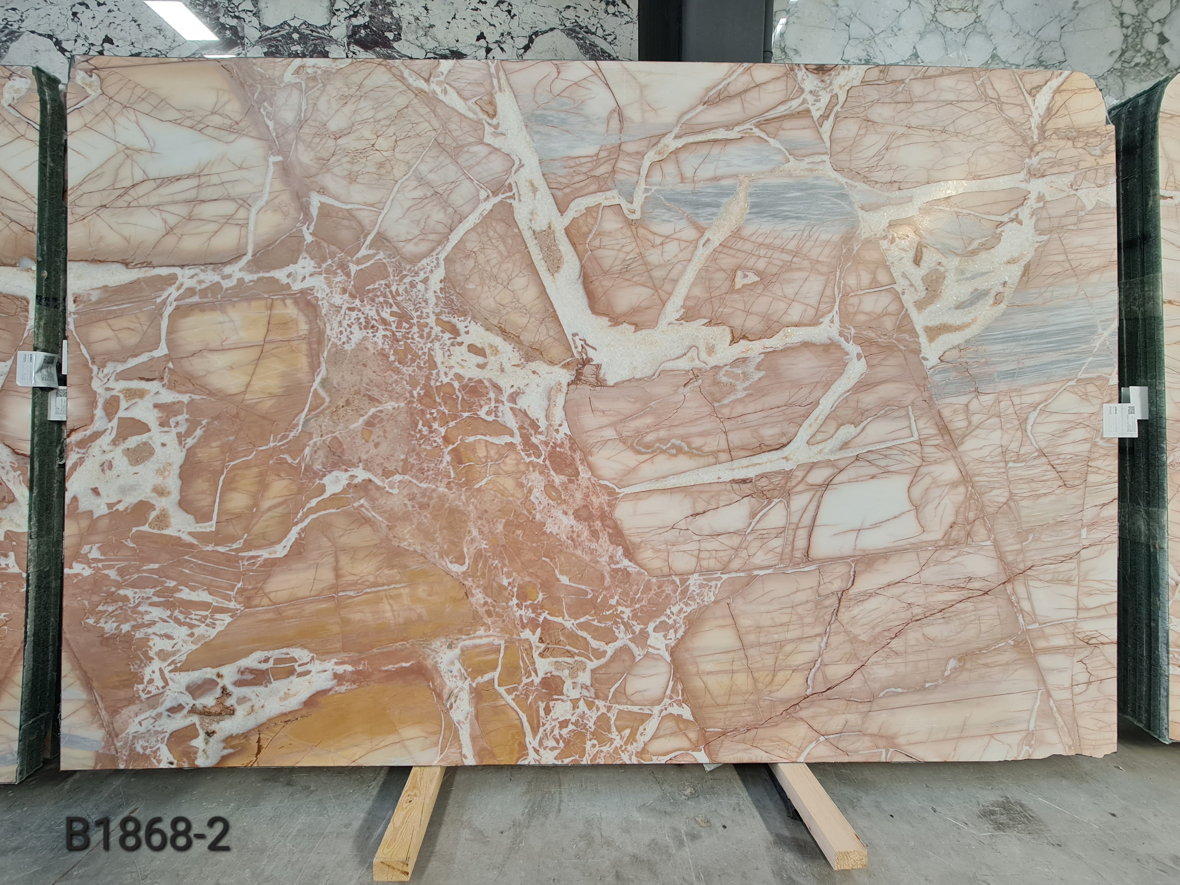Giallo Fantastico Honed Slabs