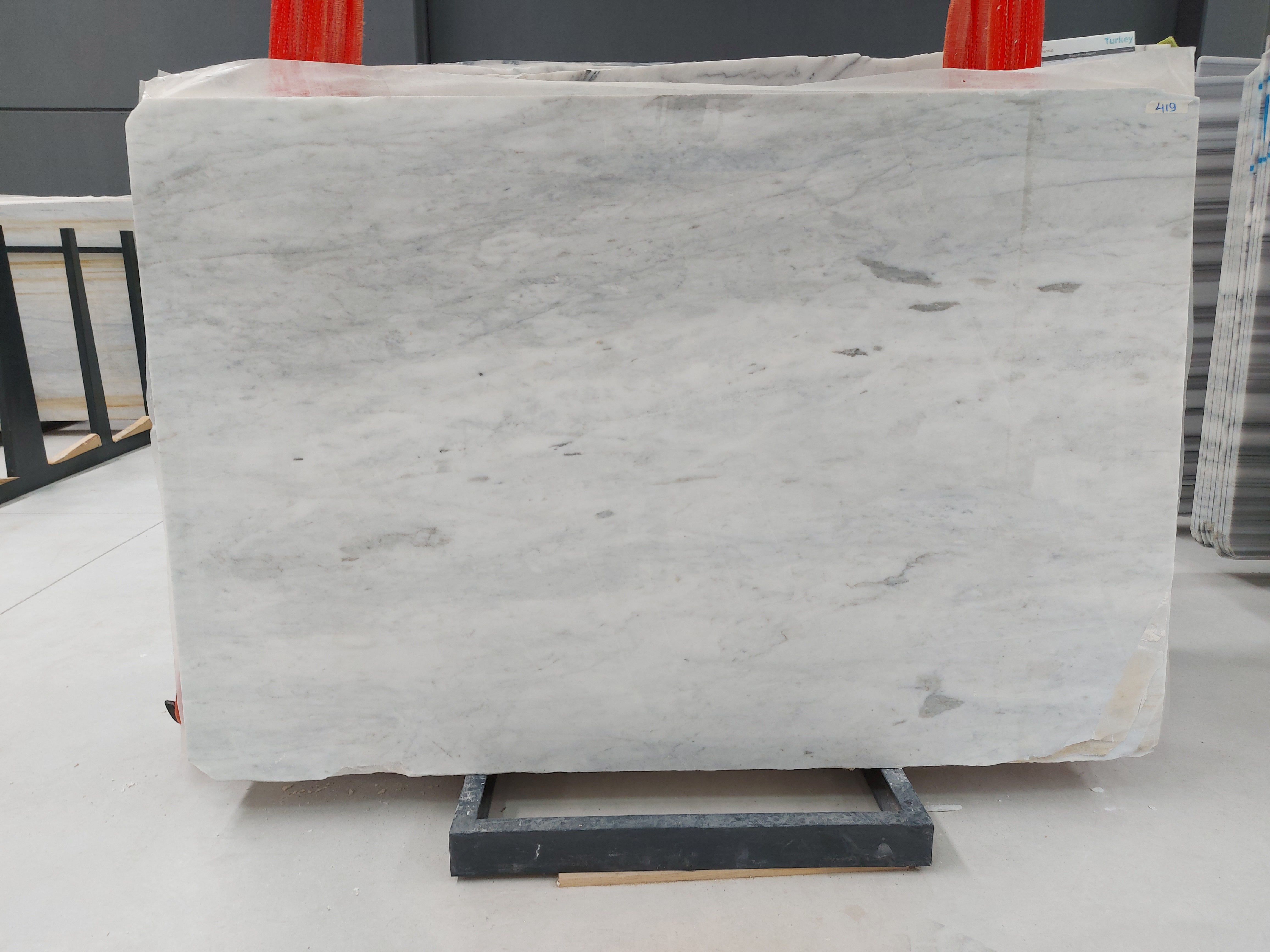 Imperial Carrara polished slab