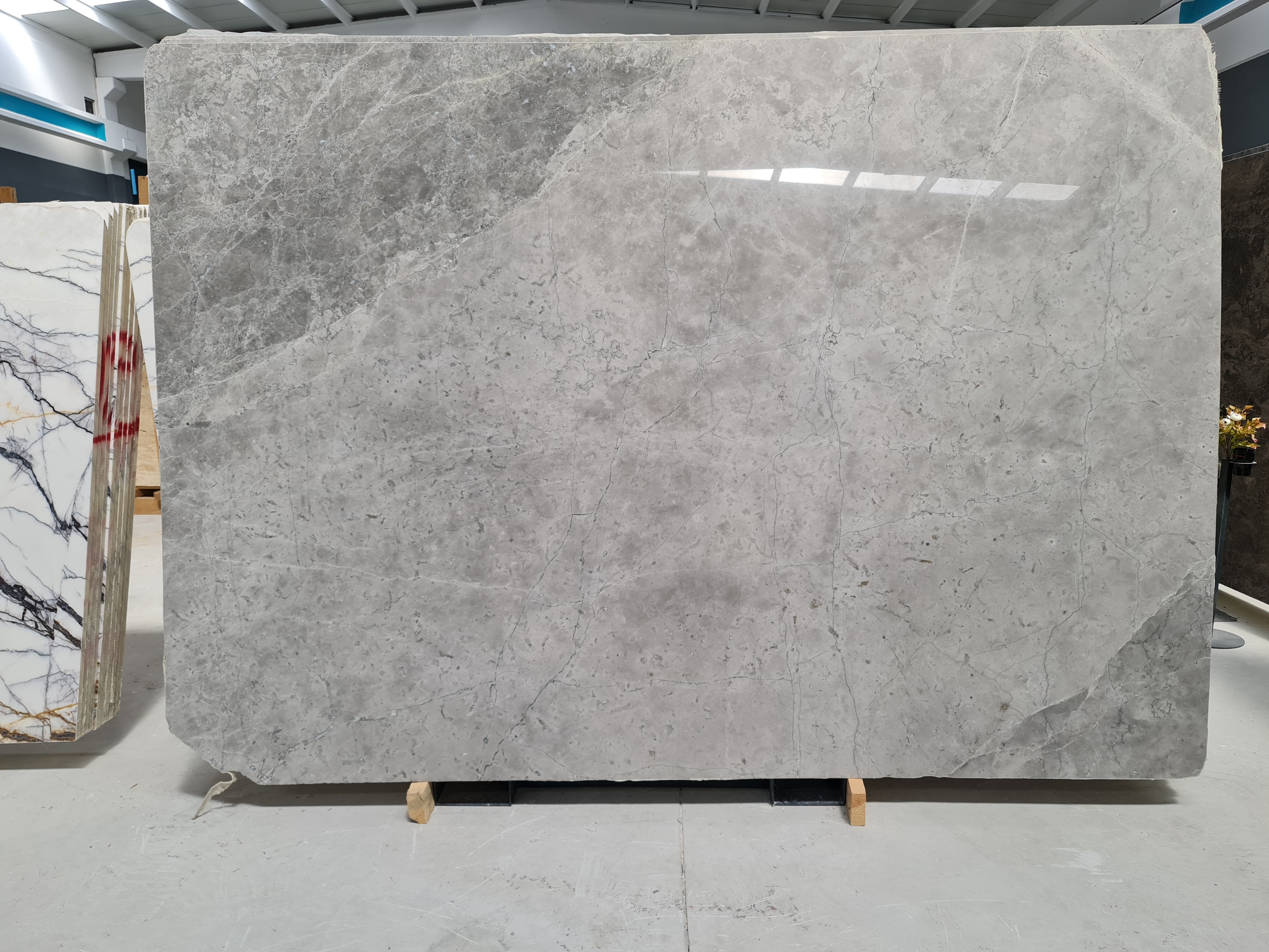 Ocean Blue Polished 163-164 natural slab