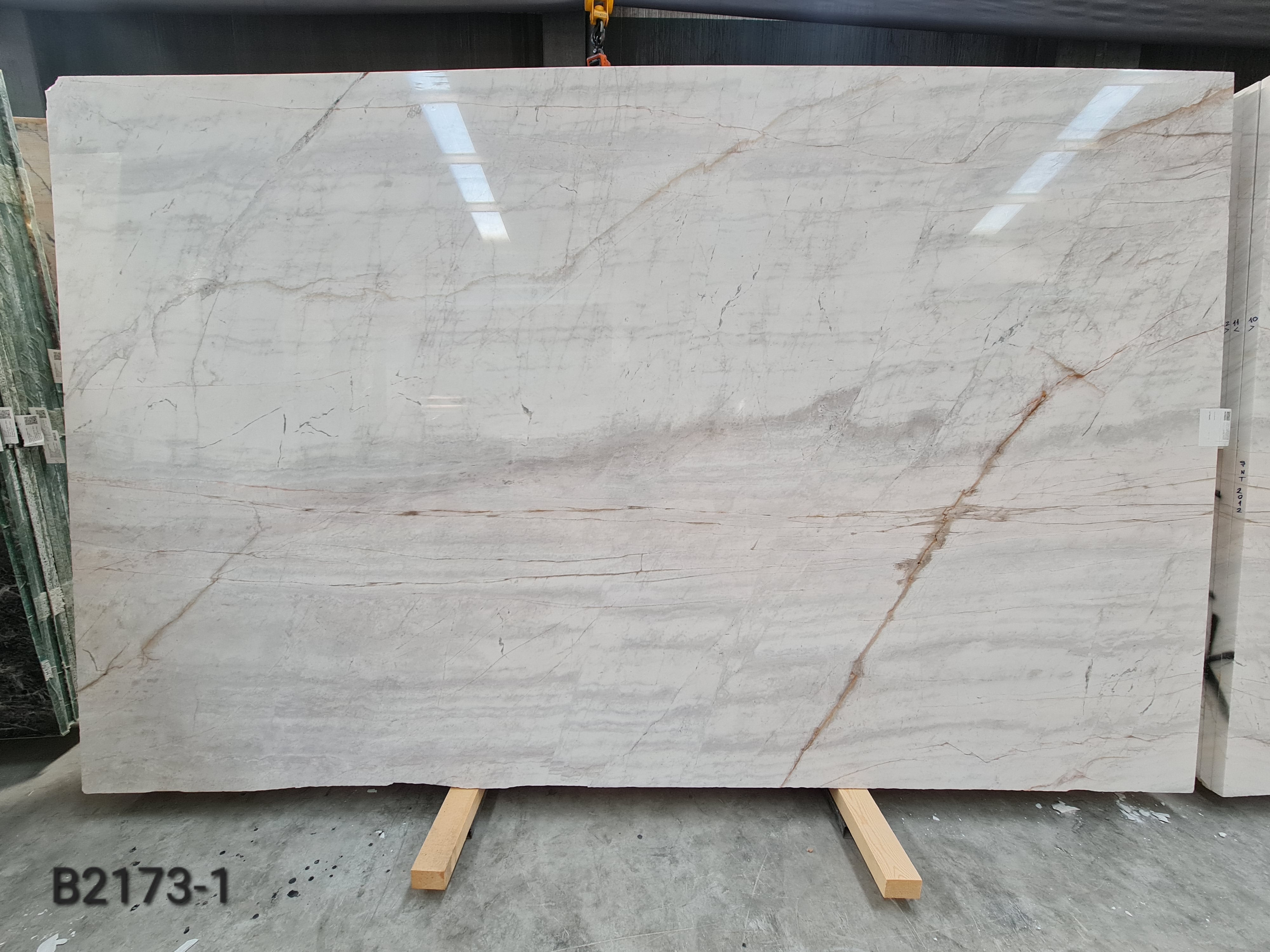 Rosso Dolomite polished block 2